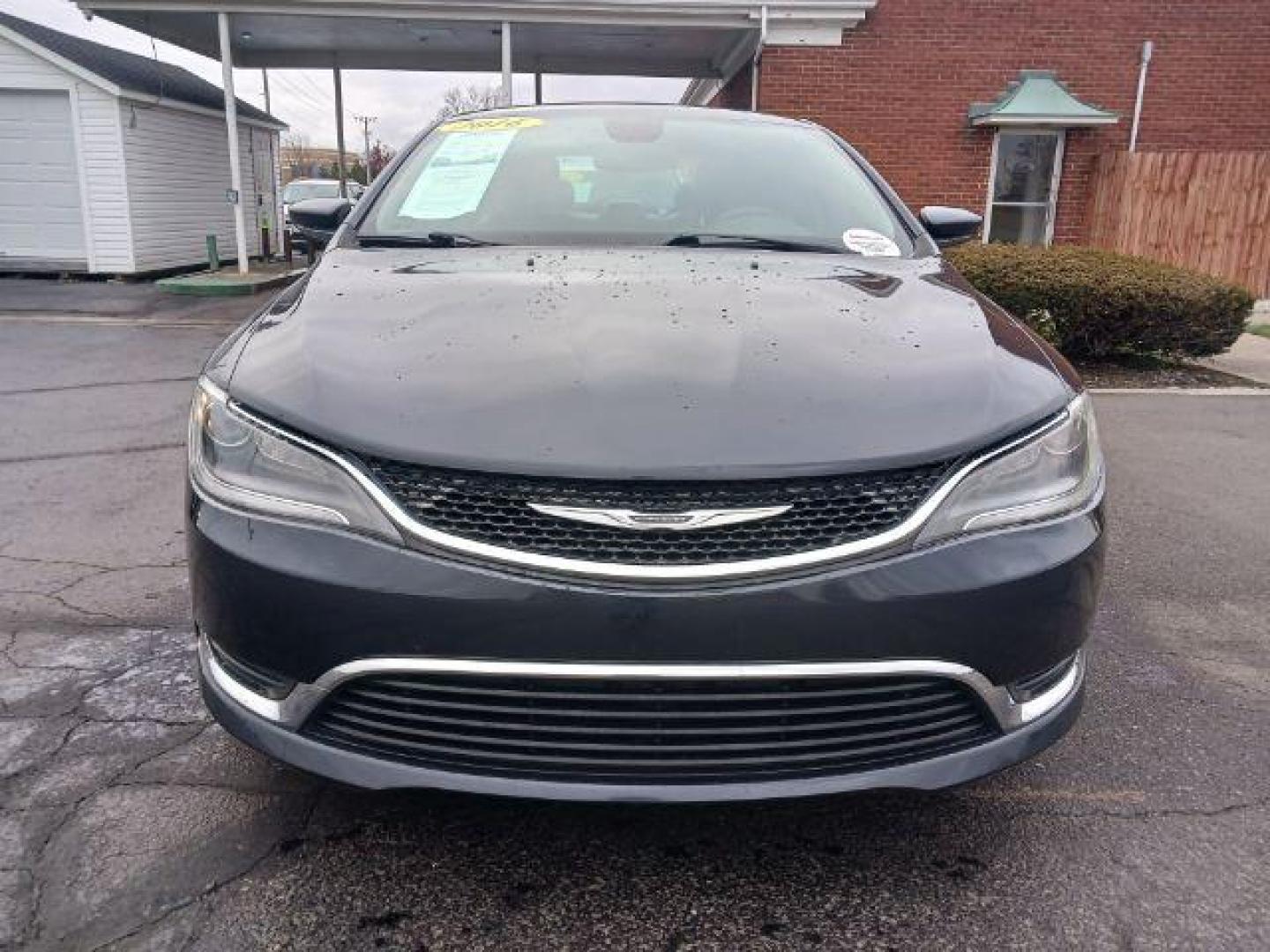 2016 Maximum Steel Metallic Clear Coat Chrysler 200 Limited (1C3CCCABXGN) with an 2.4L L4 DOHC 16V engine, 9-Speed Automatic transmission, located at 880 E. National Road, Vandalia, OH, 45377, (937) 908-9800, 39.892189, -84.181015 - Photo#1