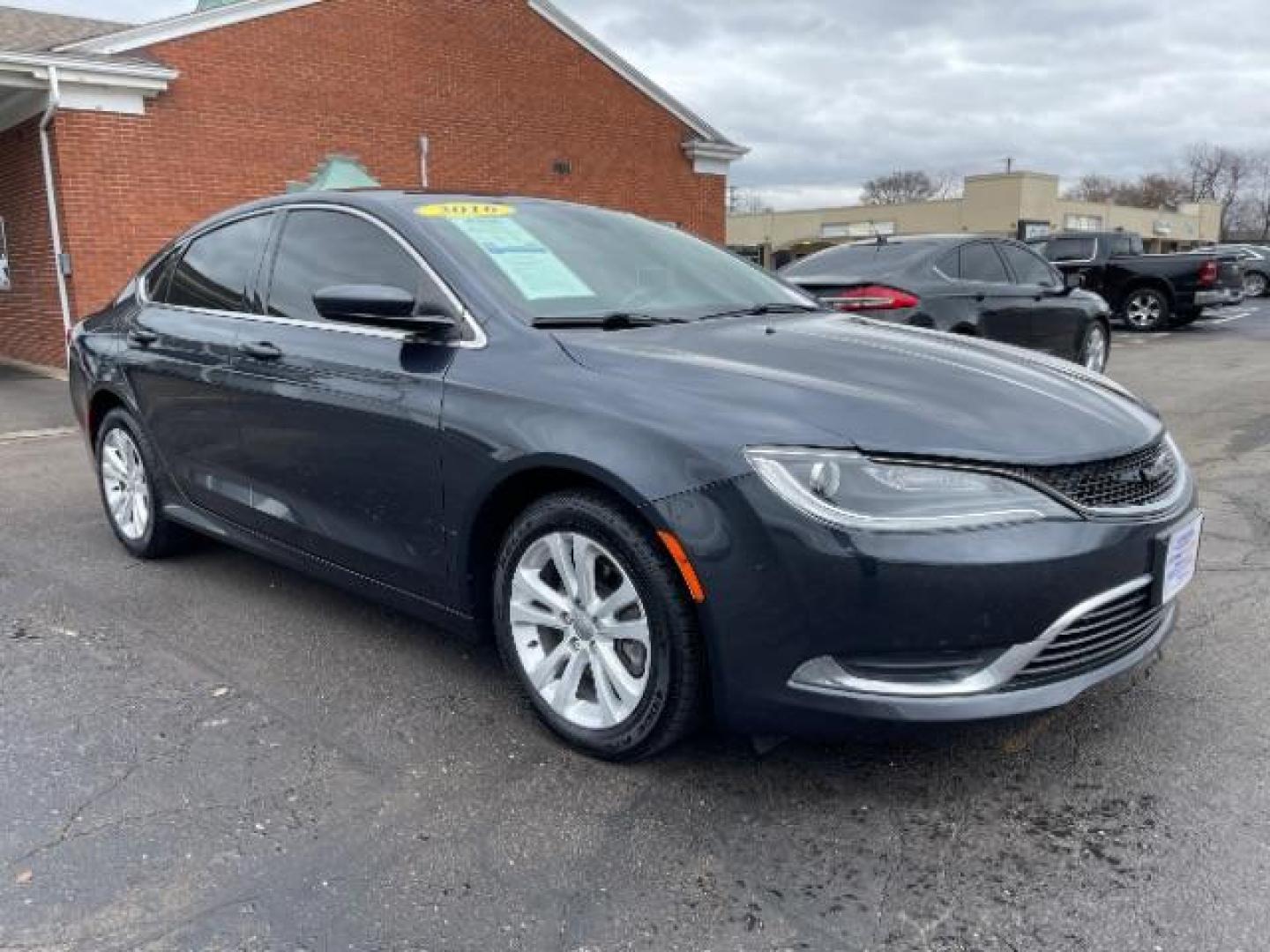 2016 Granite Crystal Metallic Clear Coat Chrysler 200 Limited (1C3CCCAB2GN) with an 2.4L L4 DOHC 16V engine, 9-Speed Automatic transmission, located at 1099 N County Rd 25A, OH, 45373, (937) 908-9800, 40.057079, -84.212883 - Photo#13