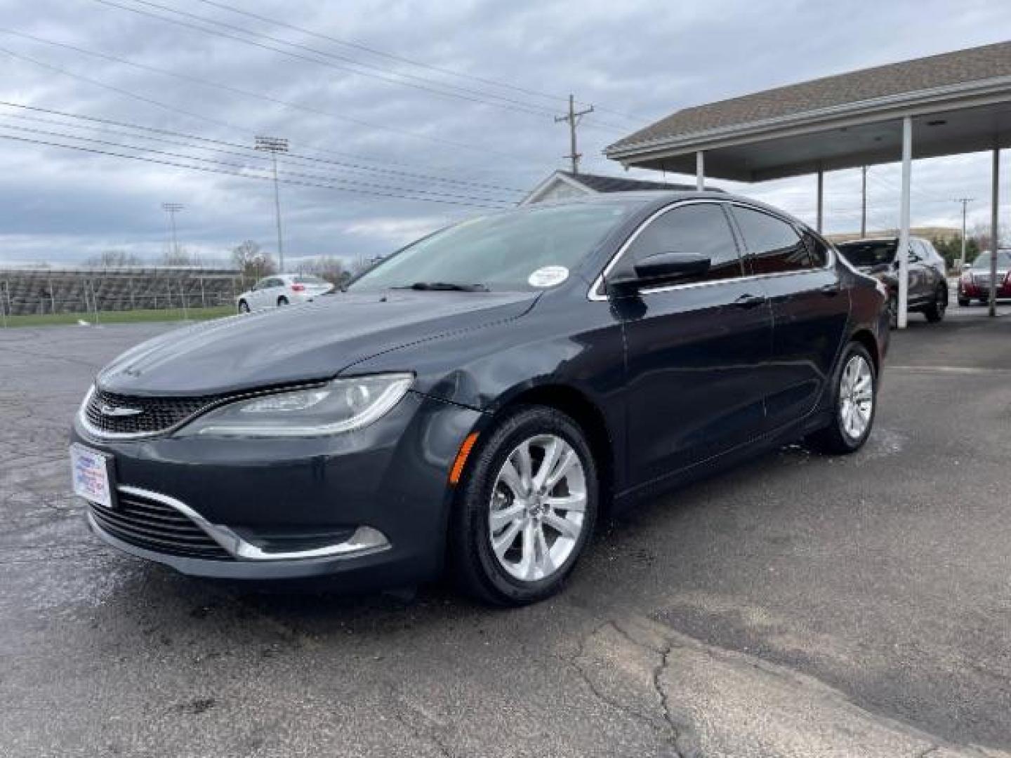 2016 Granite Crystal Metallic Clear Coat Chrysler 200 Limited (1C3CCCAB2GN) with an 2.4L L4 DOHC 16V engine, 9-Speed Automatic transmission, located at 1099 N County Rd 25A, OH, 45373, (937) 908-9800, 40.057079, -84.212883 - Photo#1