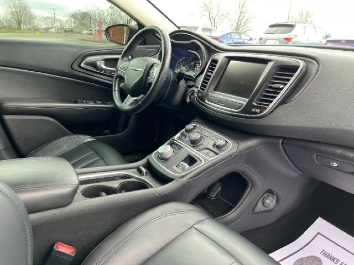 2016 Granite Crystal Metallic Clear Coat Chrysler 200 Limited (1C3CCCAB2GN) with an 2.4L L4 DOHC 16V engine, 9-Speed Automatic transmission, located at 1099 N County Rd 25A, OH, 45373, (937) 908-9800, 40.057079, -84.212883 - Photo#8