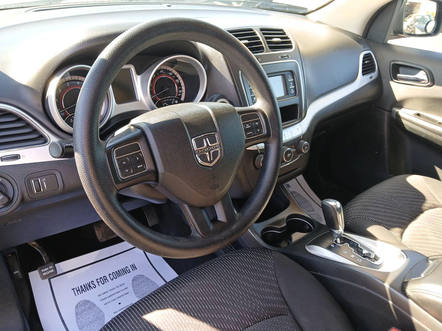 2016 Granite Crystal Metallic Clear Coat Dodge Journey SXT (3C4PDCBB0GT) with an 2.4L L6 DOHC 16V engine, 4A transmission, located at 1099 N County Rd 25A, OH, 45373, (937) 908-9800, 40.057079, -84.212883 - Photo#8