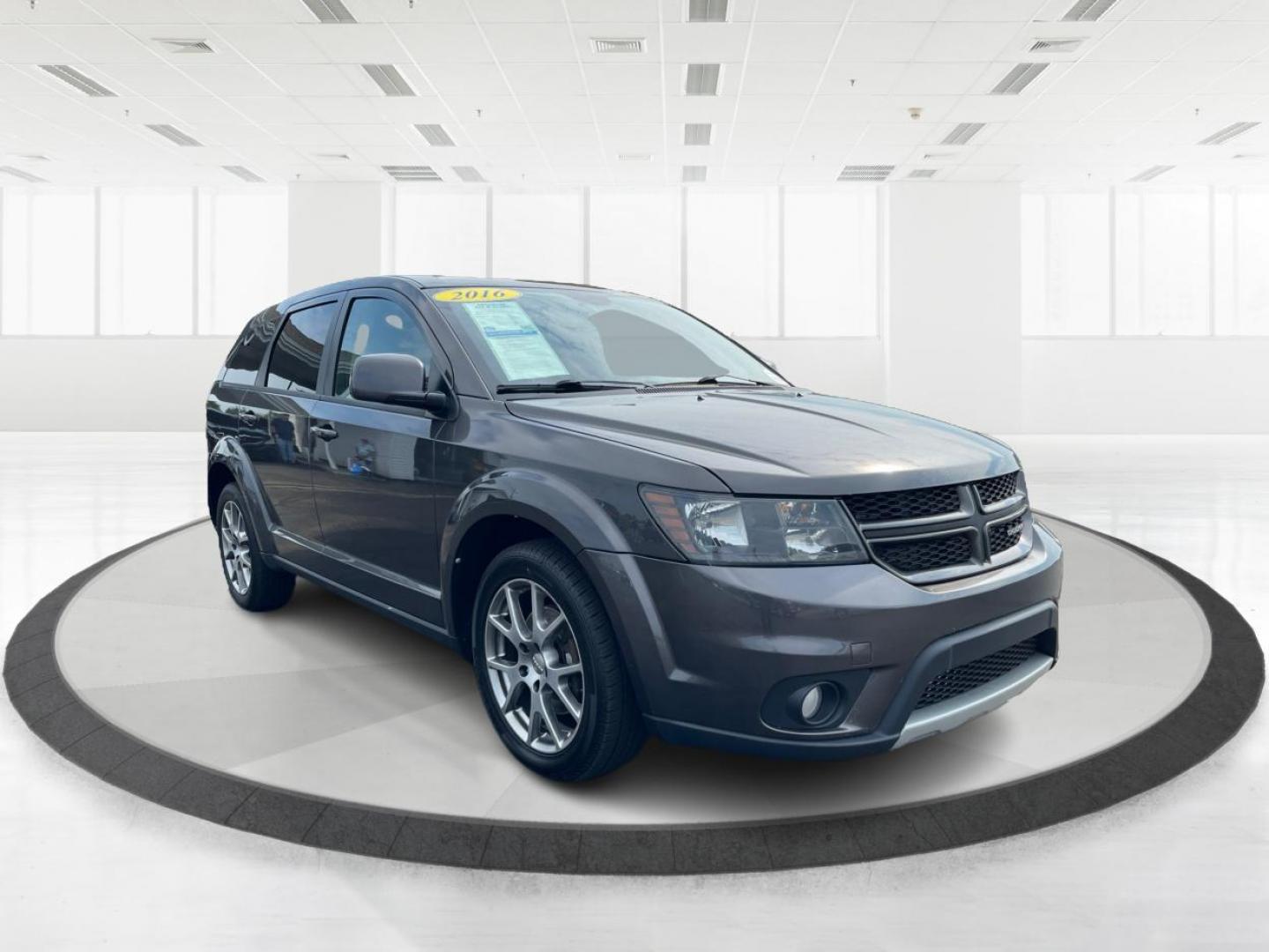 2016 Granite Crystal Metallic Clear Coat Dodge Journey R/T AWD (3C4PDDEG8GT) with an 3.6L V6 DOHC 24V engine, 6-Speed Automatic transmission, located at 401 Woodman Dr, Riverside, OH, 45431, (937) 908-9800, 39.763779, -84.122063 - Photo#0