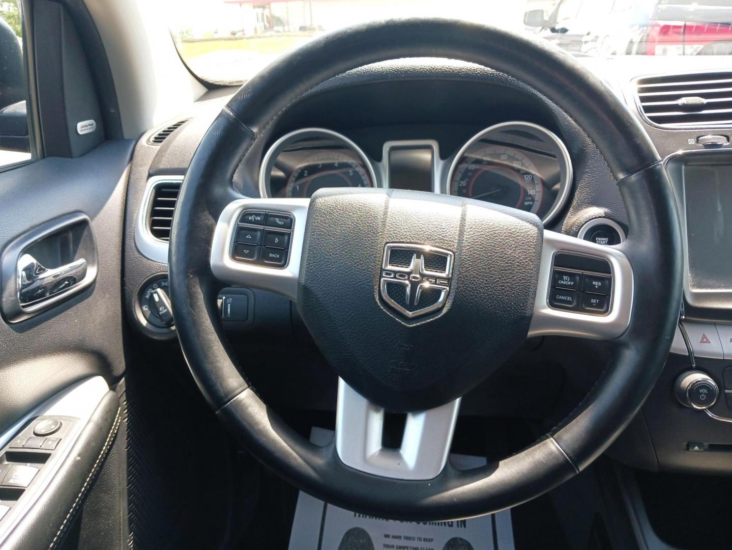 2016 Pitch Black Clear Coat Dodge Journey (3C4PDDFG6GT) with an 3.6L V6 DOHC 24V engine, 6-Speed Automatic transmission, located at 4508 South Dixie Dr, Moraine, OH, 45439, (937) 908-9800, 39.690136, -84.216438 - Photo#15