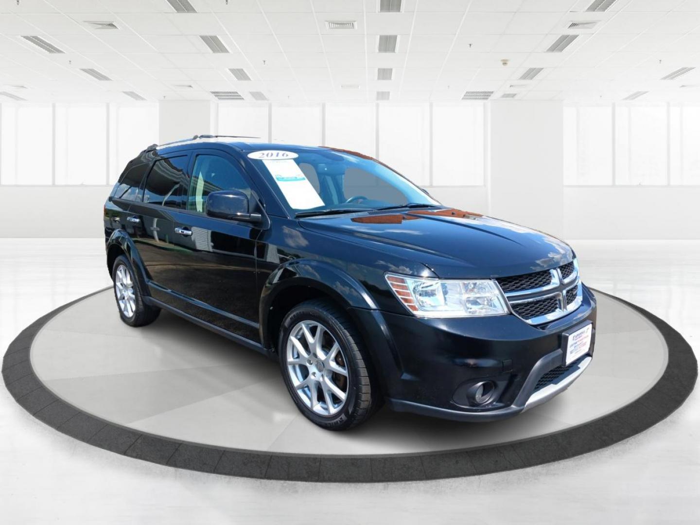 2016 Pitch Black Clear Coat Dodge Journey (3C4PDDFG6GT) with an 3.6L V6 DOHC 24V engine, 6-Speed Automatic transmission, located at 4508 South Dixie Dr, Moraine, OH, 45439, (937) 908-9800, 39.690136, -84.216438 - Photo#0