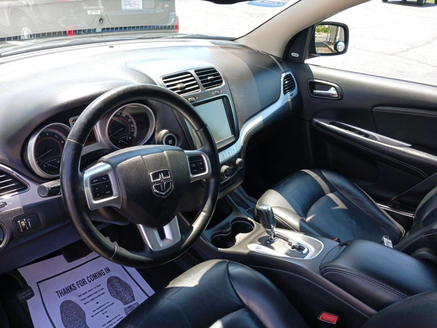 2016 Pitch Black Clear Coat Dodge Journey (3C4PDDFG6GT) with an 3.6L V6 DOHC 24V engine, 6-Speed Automatic transmission, located at 4508 South Dixie Dr, Moraine, OH, 45439, (937) 908-9800, 39.690136, -84.216438 - Photo#8