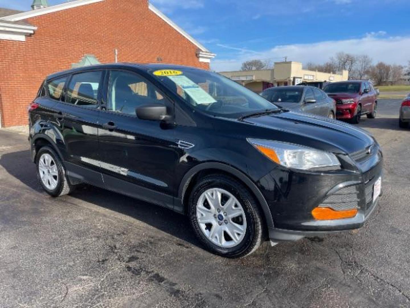 2016 Shadow Black Ford Escape S FWD (1FMCU0F78GU) with an 2.5L L4 DOHC 16V engine, 6-Speed Automatic transmission, located at 1099 N County Rd 25A, OH, 45373, (937) 908-9800, 40.057079, -84.212883 - Photo#0