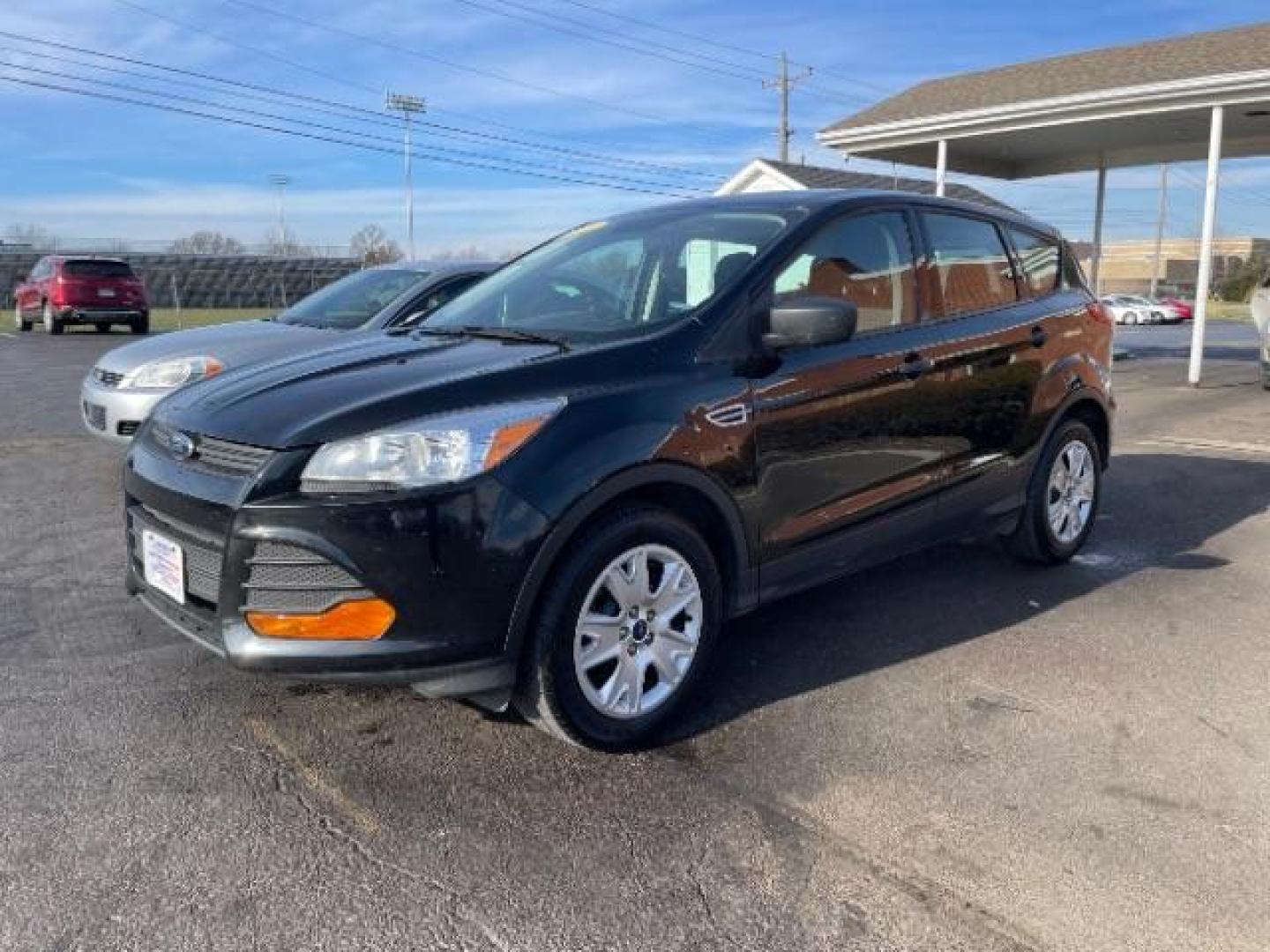 2016 Shadow Black Ford Escape S FWD (1FMCU0F78GU) with an 2.5L L4 DOHC 16V engine, 6-Speed Automatic transmission, located at 1099 N County Rd 25A, OH, 45373, (937) 908-9800, 40.057079, -84.212883 - Photo#1