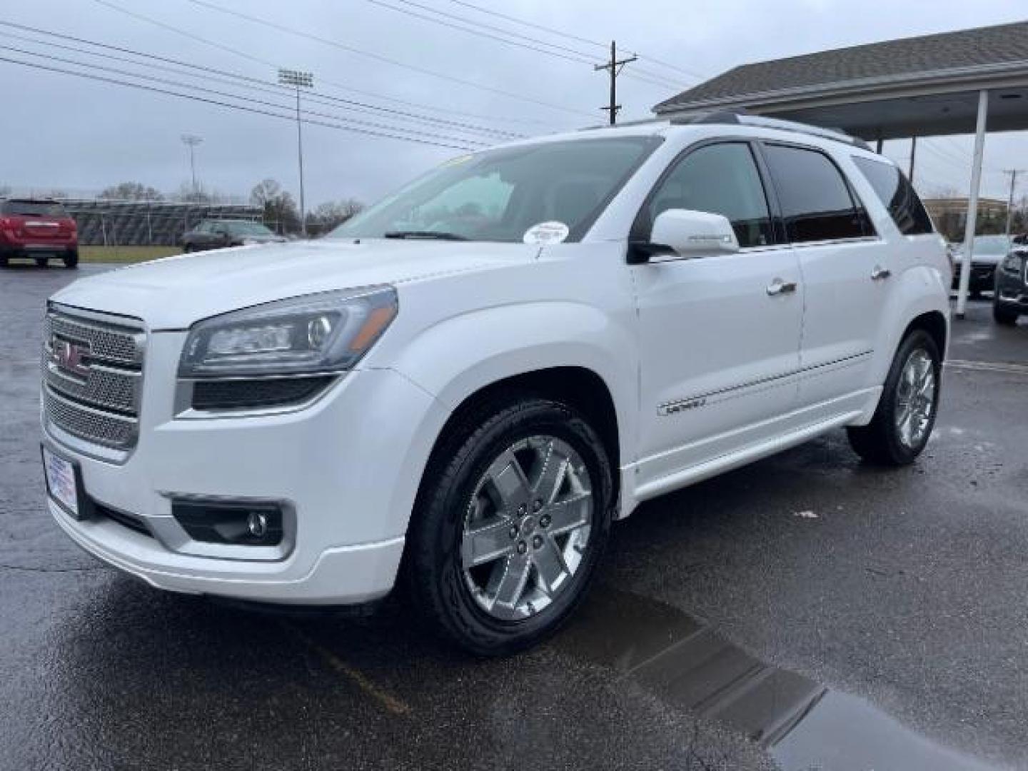 2016 White Frost Tricoat GMC Acadia Denali AWD (1GKKVTKDXGJ) with an 3.6L V6 DOHC 24V engine, 6-Speed Automatic transmission, located at 1099 N County Rd 25A, OH, 45373, (937) 908-9800, 40.057079, -84.212883 - Photo#1