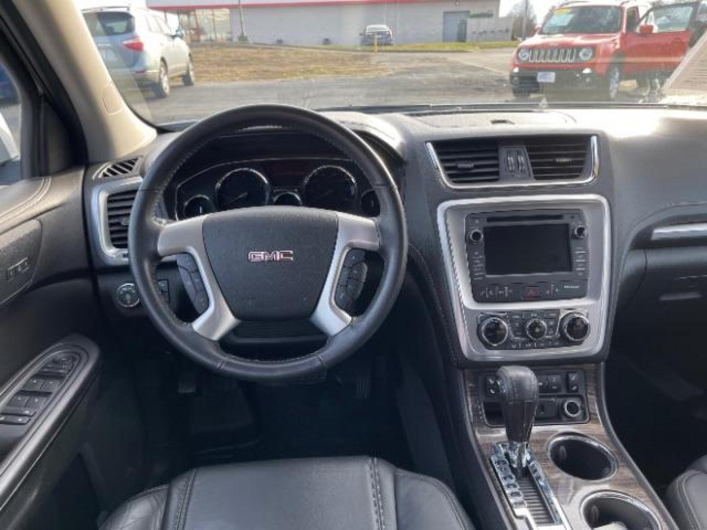 2016 Summit White GMC Acadia SLT-1 FWD (1GKKRRKD7GJ) with an 3.6L V6 DOHC 24V engine, 6-Speed Automatic transmission, located at 1230 East Main St, Xenia, OH, 45385, (937) 908-9800, 39.687321, -83.910294 - Photo#7