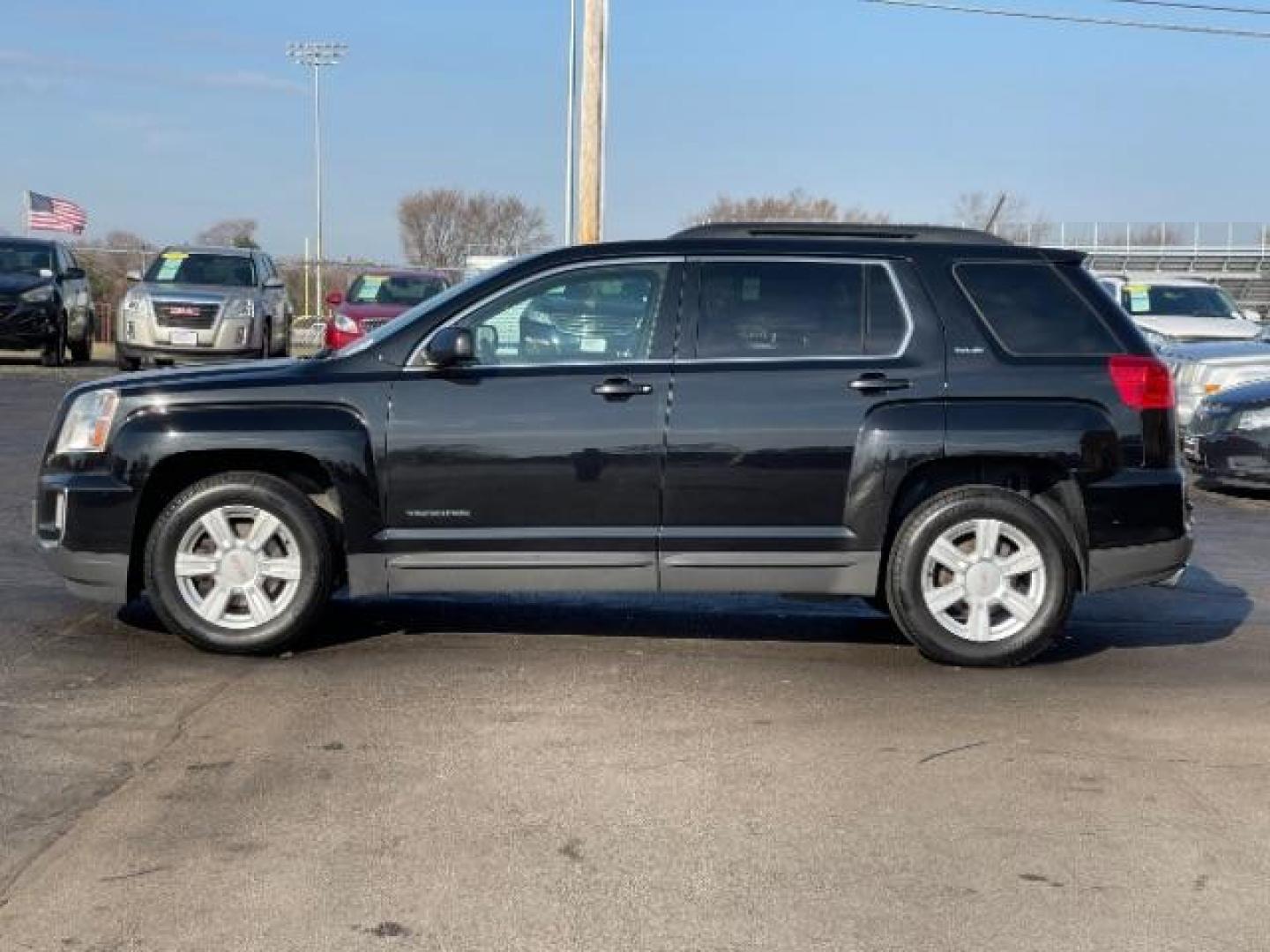 2016 Onyx Black GMC Terrain SLE2 AWD (2GKFLTEK4G6) with an 2.4L L4 DOHC 16V engine, 6-Speed Automatic transmission, located at 401 Woodman Dr, Riverside, OH, 45431, (937) 908-9800, 39.763779, -84.122063 - Photo#2