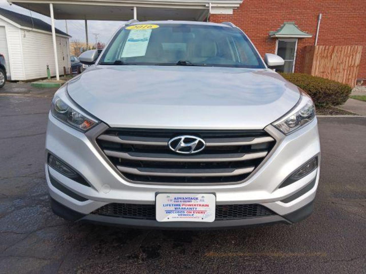 2016 Chromium Silver Hyundai Tucson SE w/Popular Package AWD (KM8J3CA48GU) with an 2.0L L4 DOHC 16V engine, 6-Speed Automatic transmission, located at 4508 South Dixie Dr, Moraine, OH, 45439, (937) 908-9800, 39.690136, -84.216438 - Photo#1