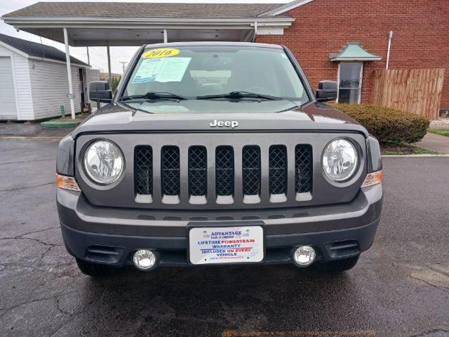 2016 Gray Jeep Patriot Latitude 4WD (1C4NJRFB8GD) with an 2.4L L4 DOHC 16V engine, located at 1951 S Dayton Lakeview Rd., New Carlisle, OH, 45344, (937) 908-9800, 39.890999, -84.050255 - Photo#1