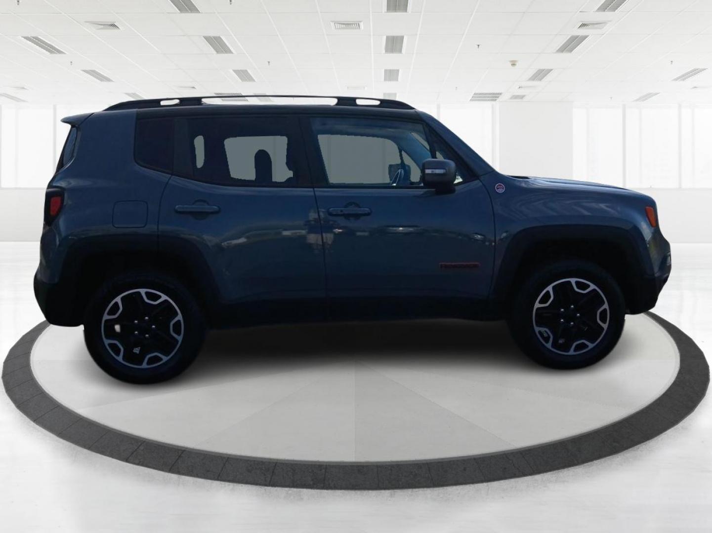 2016 Granite Crystal Metallic Clear Coat Jeep Renegade (ZACCJBCT3GP) with an 2.4L L4 DOHC 16V engine, 9-Speed Automatic transmission, located at 401 Woodman Dr, Riverside, OH, 45431, (937) 908-9800, 39.763779, -84.122063 - Photo#0