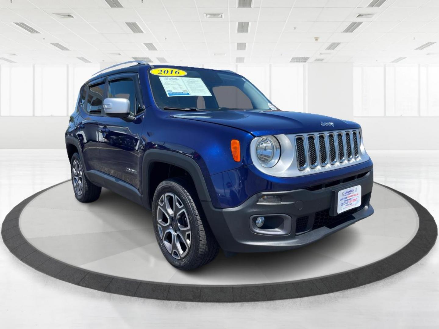 2016 Jetset Blue Jeep Renegade (ZACCJBDT0GP) with an 2.4L L4 DOHC 16V engine, 9-Speed Automatic transmission, located at 1230 East Main St, Xenia, OH, 45385, (937) 908-9800, 39.687321, -83.910294 - Photo#0