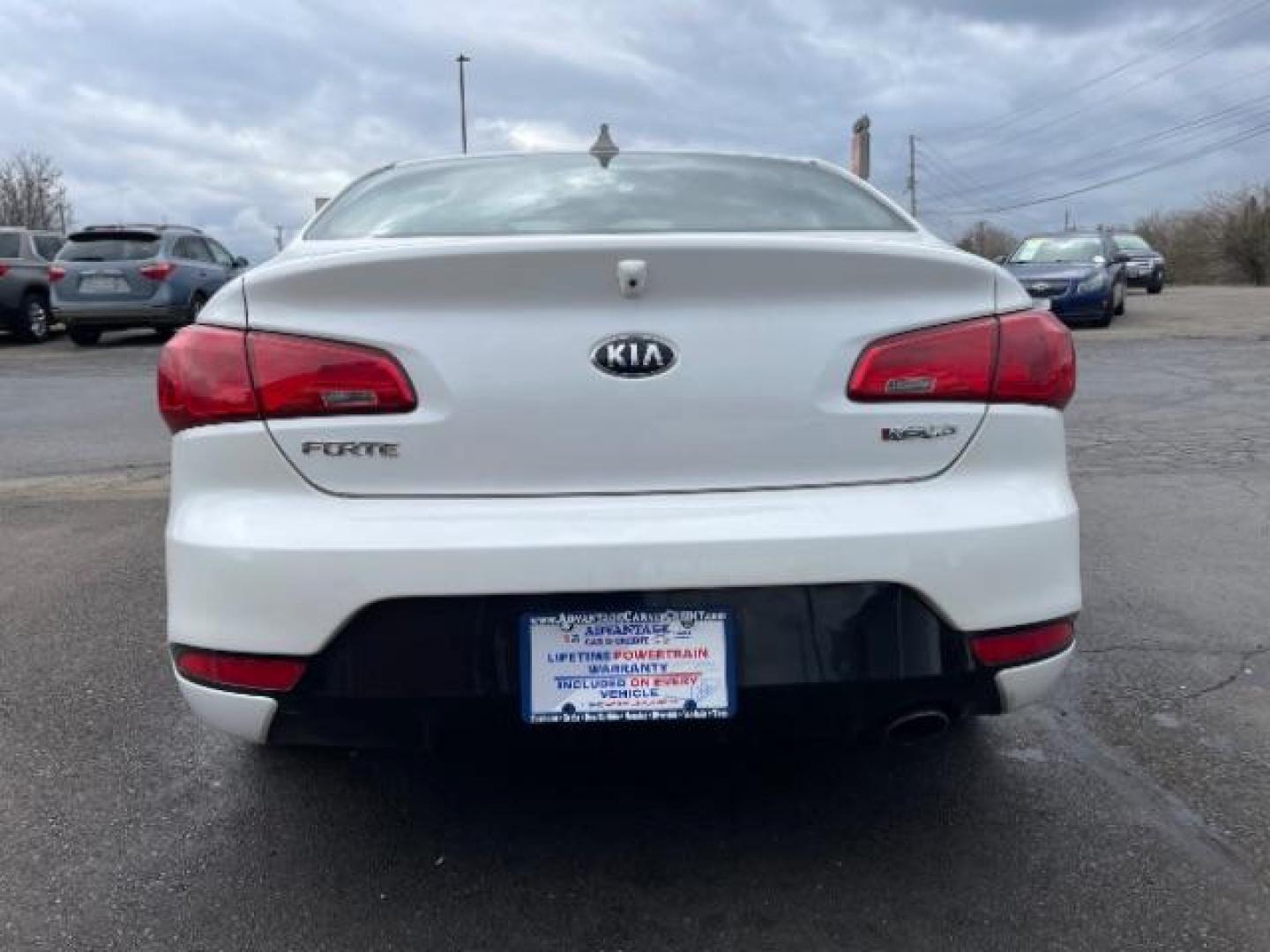 2016 Snow White Pearl Kia Forte Koup EX (KNAFX6A87G5) with an 2.0L L4 DOHC 16V engine, 6-Speed Automatic transmission, located at 880 E. National Road, Vandalia, OH, 45377, (937) 908-9800, 39.892189, -84.181015 - Photo#5