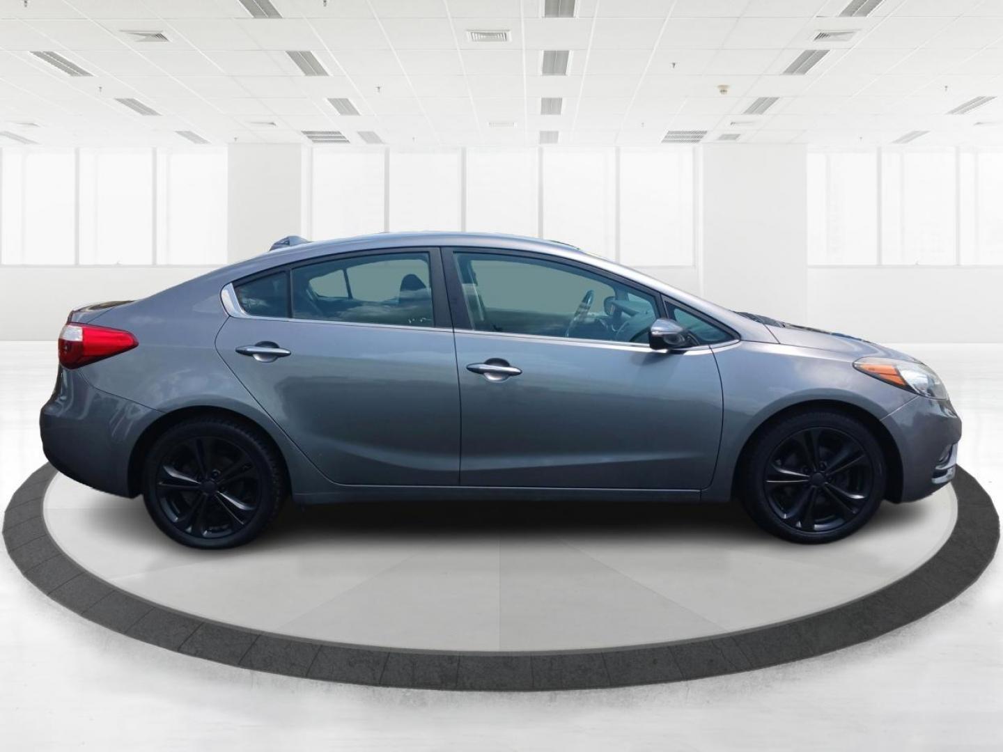 2016 Graphite Steel Kia Forte EX (KNAFX4A83G5) with an 2.0L L4 DOHC 16V engine, 6-Speed Automatic transmission, located at 1230 East Main St, Xenia, OH, 45385, (937) 908-9800, 39.687321, -83.910294 - Photo#1