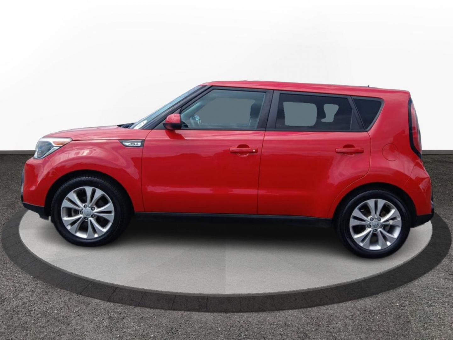 2016 Inferno Red Kia Soul + (KNDJP3A50G7) with an 2.0L L4 DOHC 16V engine, 6A transmission, located at 401 Woodman Dr, Riverside, OH, 45431, (937) 908-9800, 39.763779, -84.122063 - Photo#5