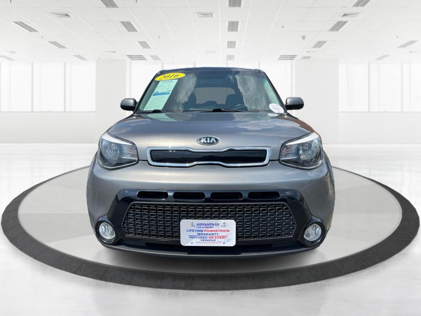 2016 Titanium Gray Kia Soul + (KNDJP3A5XG7) with an 2.0L L4 DOHC 16V engine, 6-Speed Automatic transmission, located at 1230 East Main St, Xenia, OH, 45385, (937) 908-9800, 39.687321, -83.910294 - Photo#6