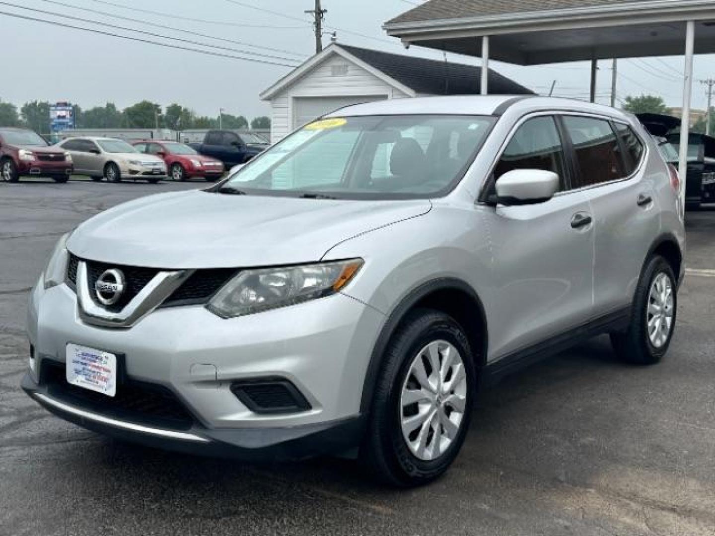 2016 Brilliant Silver Nissan Rogue S AWD (5N1AT2MV5GC) with an 2.5L L4 DOHC 16V engine, Continuously Variable Transmission transmission, located at 880 E. National Road, Vandalia, OH, 45377, (937) 908-9800, 39.892189, -84.181015 - Photo#2