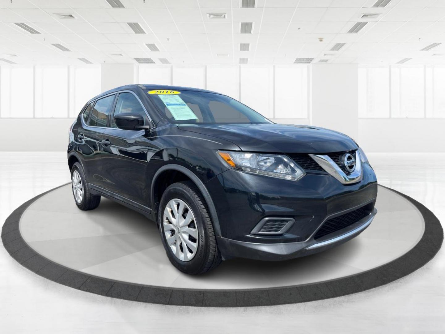 2016 Magnetic Black Nissan Rogue S AWD (5N1AT2MV0GC) with an 2.5L L4 DOHC 16V engine, Continuously Variable Transmission transmission, located at 1230 East Main St, Xenia, OH, 45385, (937) 908-9800, 39.687321, -83.910294 - Photo#0