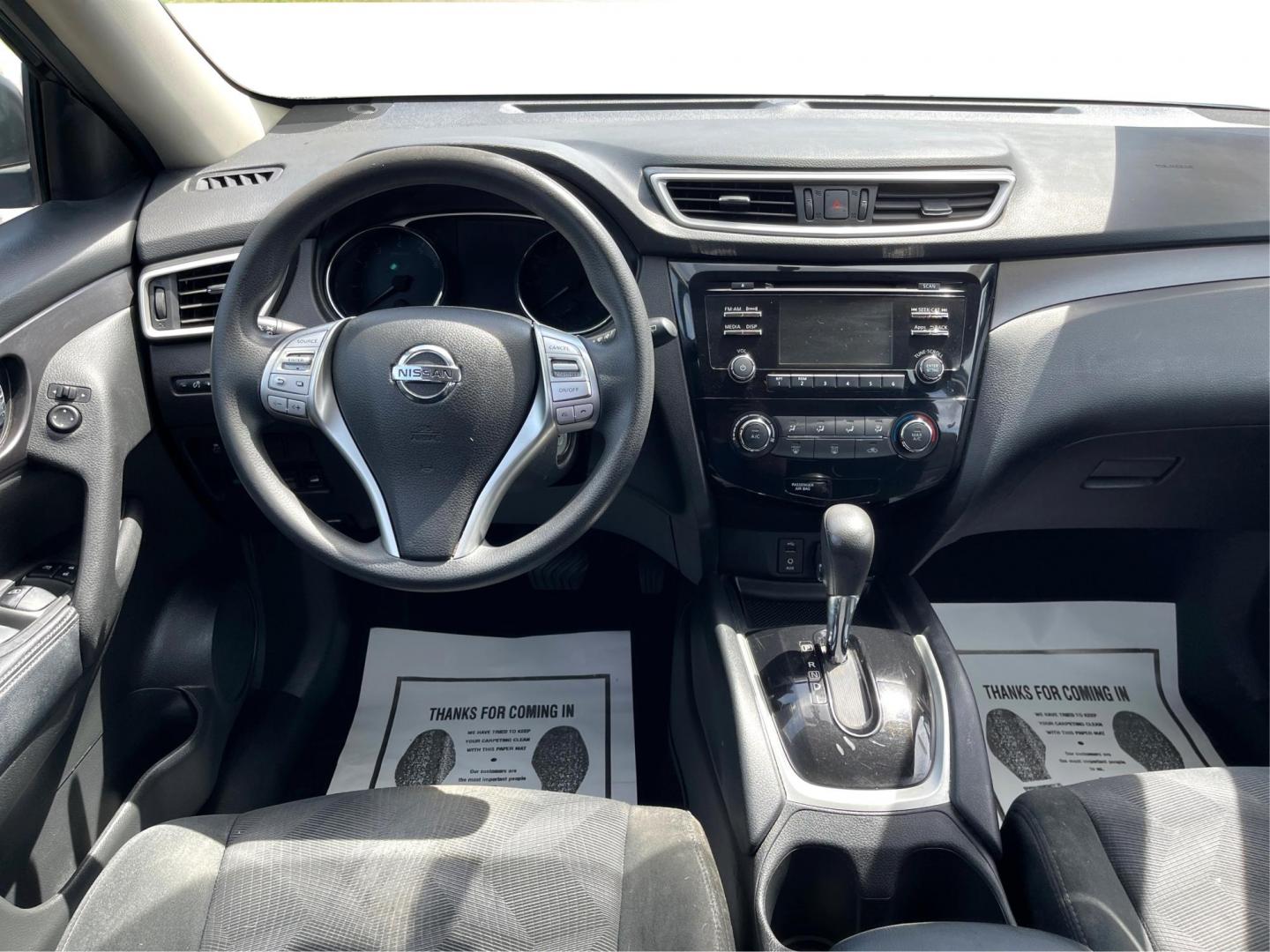 2016 Magnetic Black Nissan Rogue S AWD (5N1AT2MV0GC) with an 2.5L L4 DOHC 16V engine, Continuously Variable Transmission transmission, located at 1230 East Main St, Xenia, OH, 45385, (937) 908-9800, 39.687321, -83.910294 - Photo#20