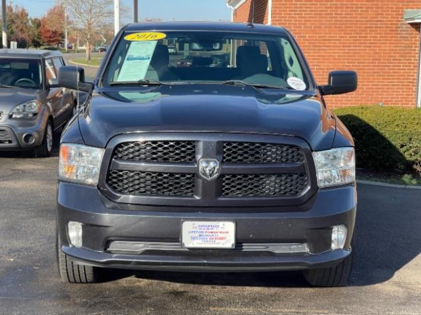 2016 Granite Crystal Metallic Clear Coat RAM 1500 Tradesman Crew Cab SWB 4WD (3C6RR7KTXGG) with an 5.7L V8 OHV 16V engine, 8-Speed Automatic transmission, located at 401 Woodman Dr, Riverside, OH, 45431, (937) 908-9800, 39.763779, -84.122063 - Photo#4