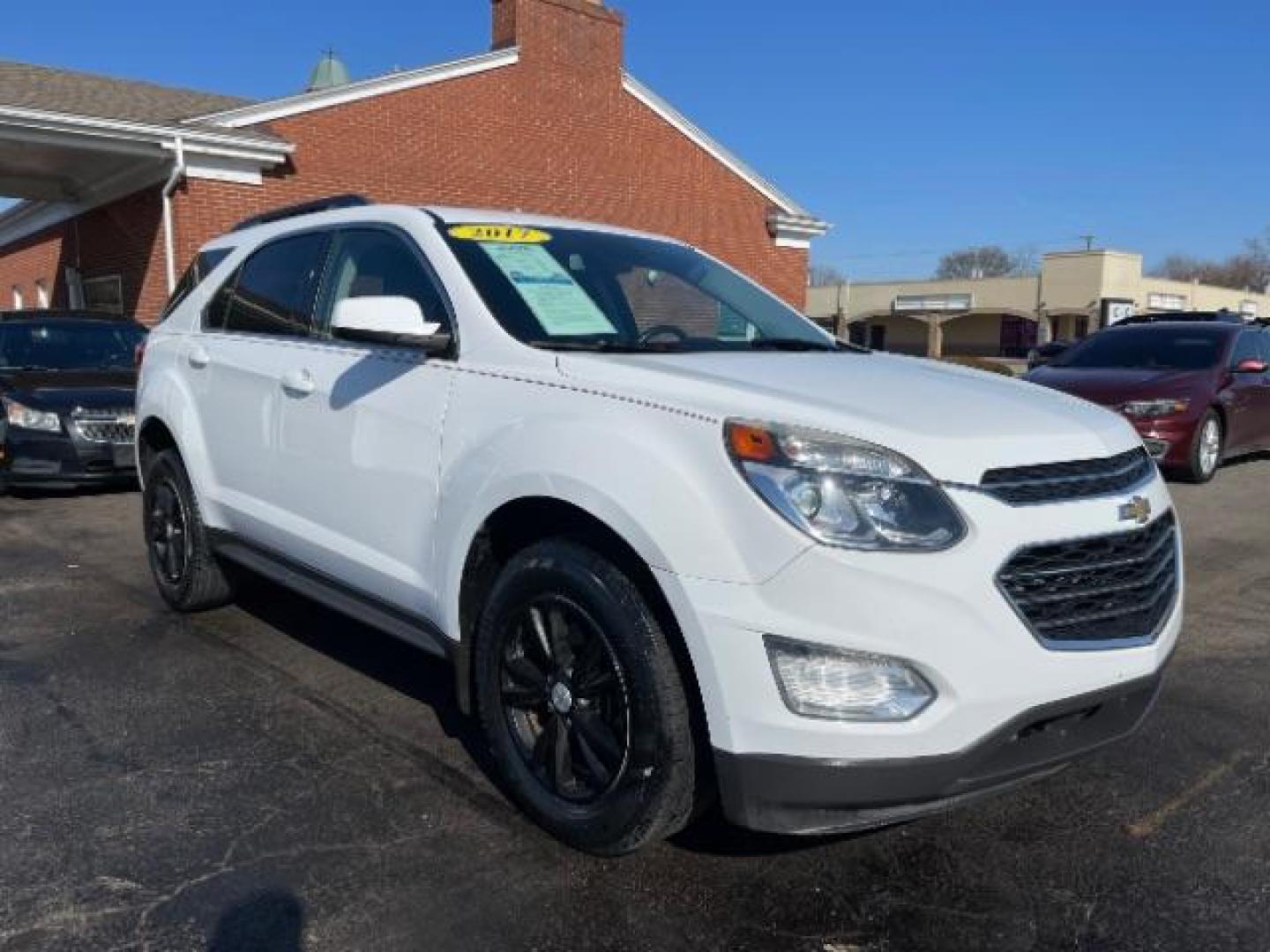 2017 Summit White Chevrolet Equinox LT AWD (2GNFLFEK1H6) with an 2.4L L4 DOHC 16V FFV engine, 6-Speed Automatic transmission, located at 1951 S Dayton Lakeview Rd., New Carlisle, OH, 45344, (937) 908-9800, 39.890999, -84.050255 - Photo#0