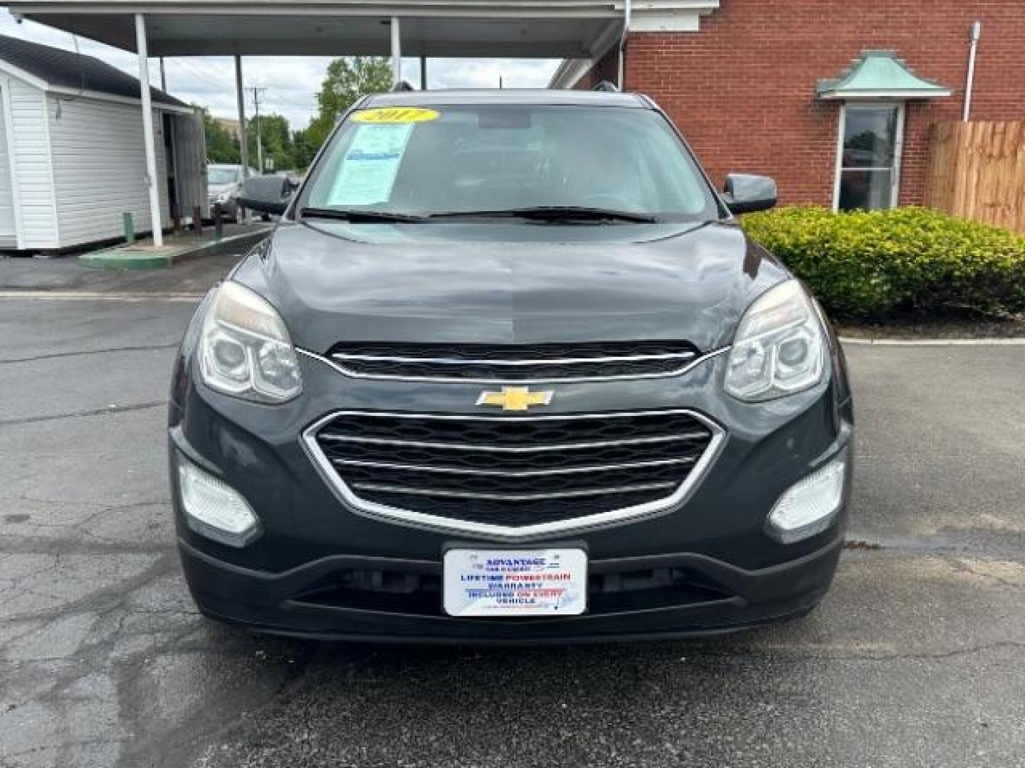 2017 Nightfall Gray Metallic Chevrolet Equinox LT 2WD (2GNALCEK5H1) with an 2.4L L4 DOHC 16V FFV engine, 6-Speed Automatic transmission, located at 880 E. National Road, Vandalia, OH, 45377, (937) 908-9800, 39.892189, -84.181015 - Photo#1