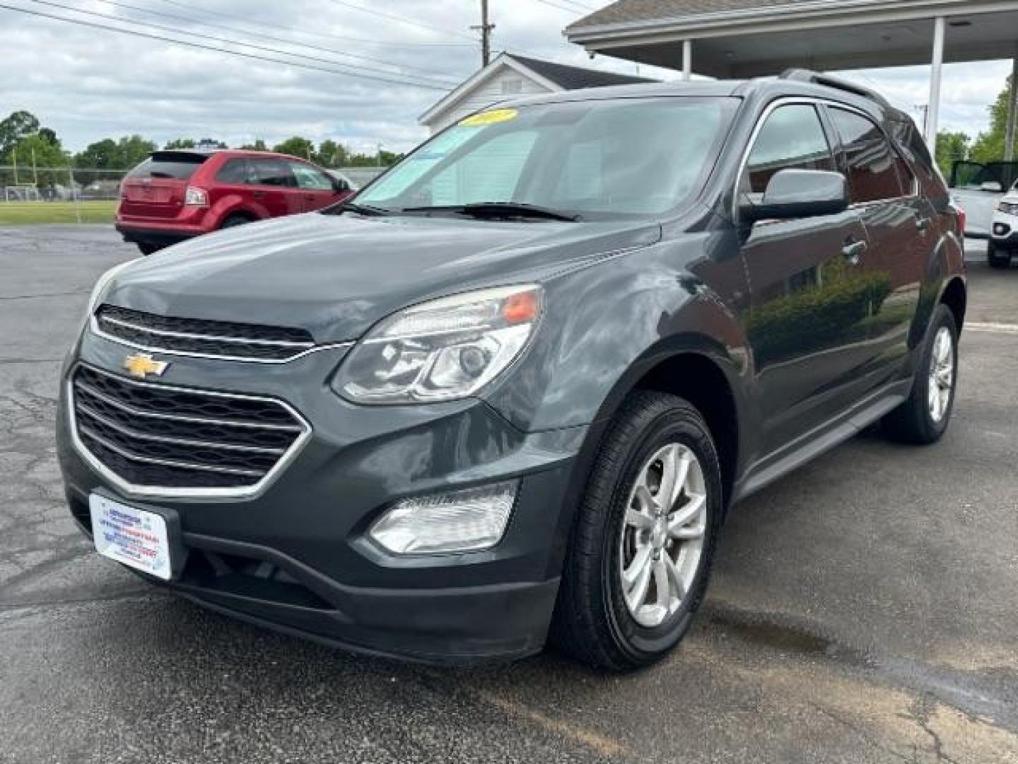 2017 Nightfall Gray Metallic Chevrolet Equinox LT 2WD (2GNALCEK5H1) with an 2.4L L4 DOHC 16V FFV engine, 6-Speed Automatic transmission, located at 880 E. National Road, Vandalia, OH, 45377, (937) 908-9800, 39.892189, -84.181015 - Photo#2