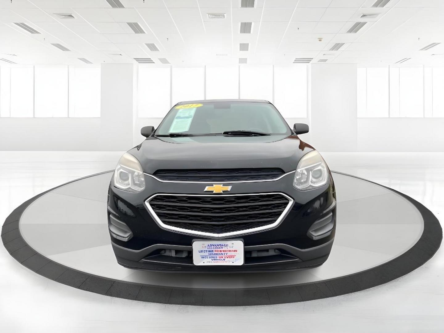 2017 Black Chevrolet Equinox LS 2WD (2GNALBEK2H1) with an 2.4L L4 DOHC 16V FFV engine, 6A transmission, located at 880 E. National Road, Vandalia, OH, 45377, (937) 908-9800, 39.892189, -84.181015 - Photo#3