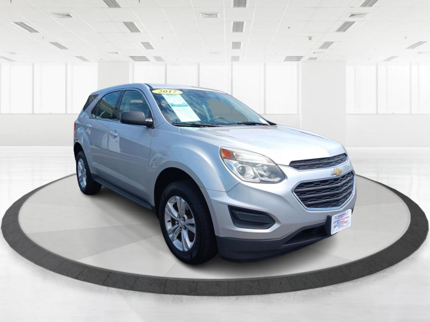 2017 Silver Ice Metallic Chevrolet Equinox (2GNALBEKXH1) with an 2.4L L4 DOHC 16V FFV engine, 6-Speed Automatic transmission, located at 4508 South Dixie Dr, Moraine, OH, 45439, (937) 908-9800, 39.690136, -84.216438 - Photo#0