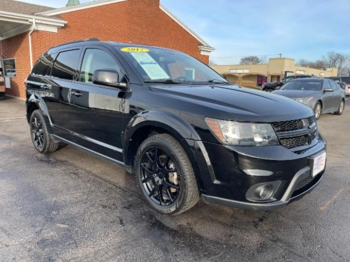 2017 Pitch Black Clear Coat Dodge Journey GT AWD (3C4PDDEG8HT) with an 3.6L V6 DOHC 24V engine, 6-Speed Automatic transmission, located at 1230 East Main St, Xenia, OH, 45385, (937) 908-9800, 39.687321, -83.910294 - Photo#0