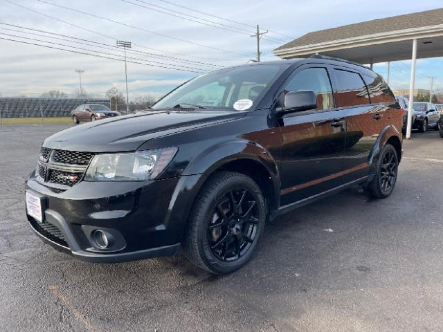 2017 Pitch Black Clear Coat Dodge Journey GT AWD (3C4PDDEG8HT) with an 3.6L V6 DOHC 24V engine, 6-Speed Automatic transmission, located at 1230 East Main St, Xenia, OH, 45385, (937) 908-9800, 39.687321, -83.910294 - Photo#1