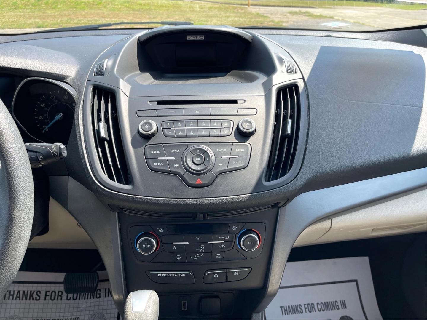 2017 Shadow Black Ford Escape SE FWD (1FMCU0GD6HU) with an 1.5L L4 DOHC 16V engine, 6-Speed Automatic transmission, located at 1230 East Main St, Xenia, OH, 45385, (937) 908-9800, 39.687321, -83.910294 - Photo#11