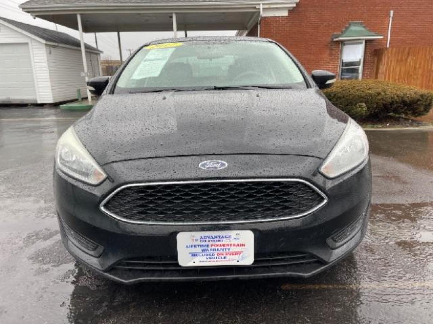 2017 Shadow Black Ford Focus SE Sedan (1FADP3F23HL) with an 2.0L L4 DOHC 16V engine, located at 1184 Kauffman Ave, Fairborn, OH, 45324, (937) 908-9800, 39.807365, -84.029114 - Photo#2