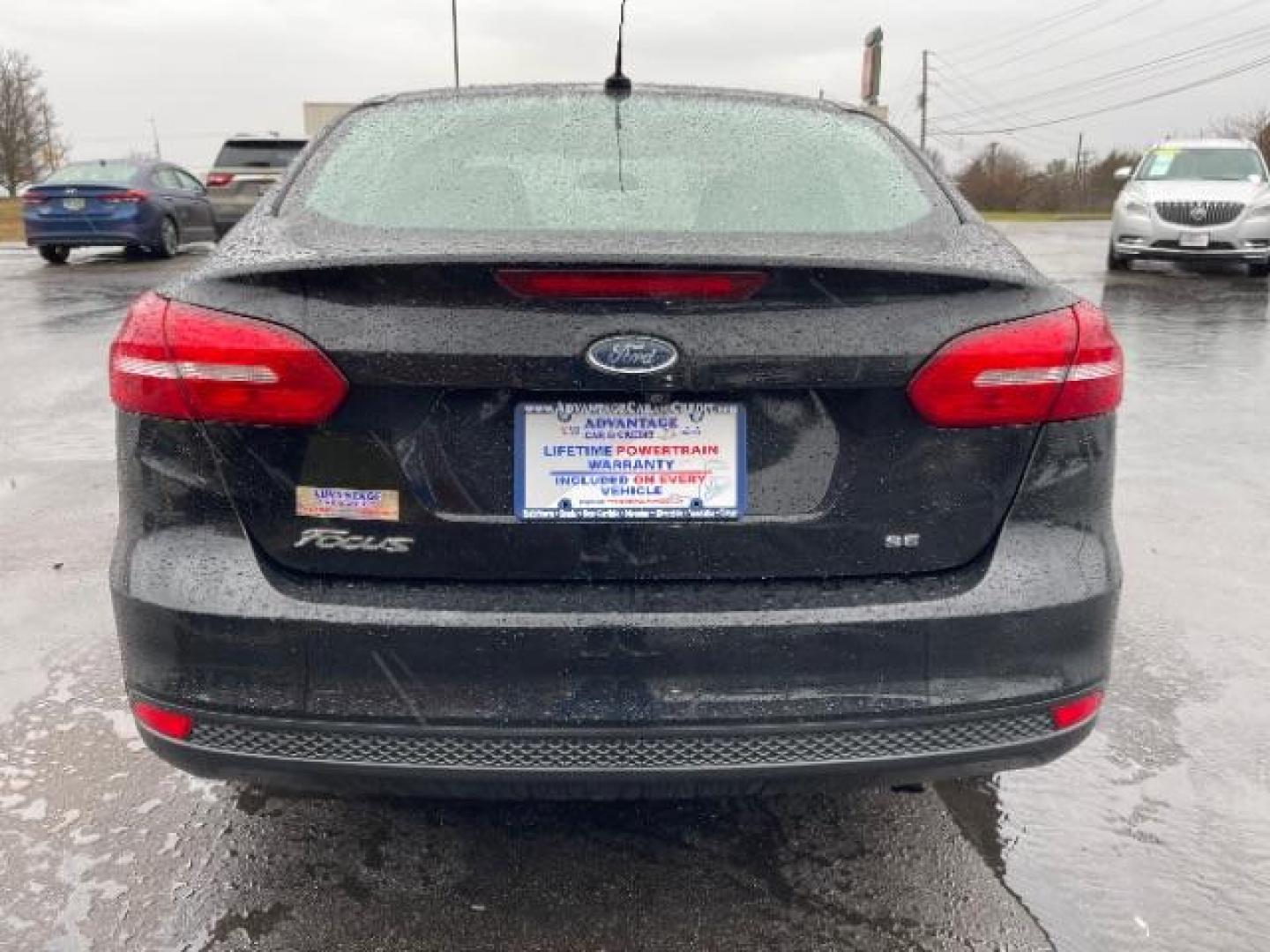 2017 Shadow Black Ford Focus SE Sedan (1FADP3F23HL) with an 2.0L L4 DOHC 16V engine, located at 1184 Kauffman Ave, Fairborn, OH, 45324, (937) 908-9800, 39.807365, -84.029114 - Photo#3