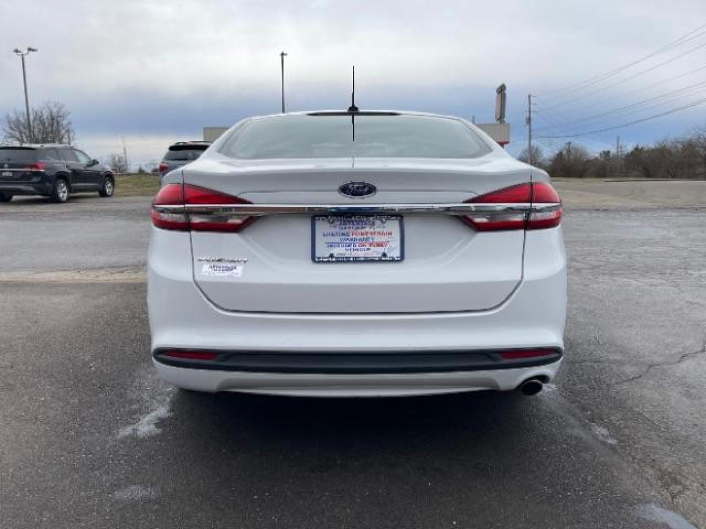 2017 White Gold Ford Fusion S (3FA6P0G7XHR) with an 2.5L L4 DOHC 16V engine, 6-Speed Automatic transmission, located at 1951 S Dayton Lakeview Rd., New Carlisle, OH, 45344, (937) 908-9800, 39.890999, -84.050255 - Photo#4