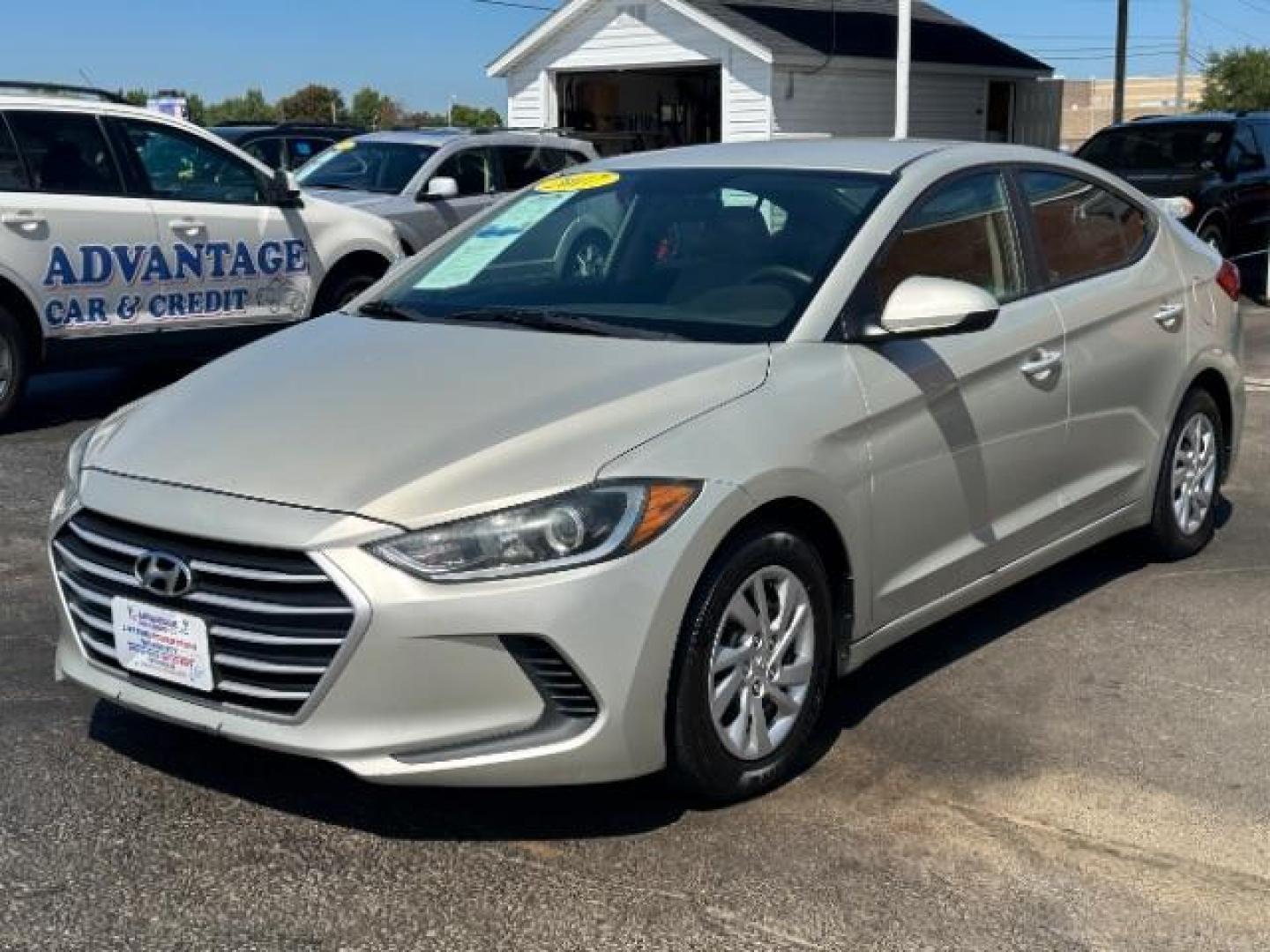 2017 Mineral Beige Pearl Hyundai Elantra SE 6AT (5NPD74LF7HH) with an 1.8L L4 DOHC 16V engine, 6-Speed Automatic transmission, located at 1230 East Main St, Xenia, OH, 45385, (937) 908-9800, 39.687321, -83.910294 - Photo#2