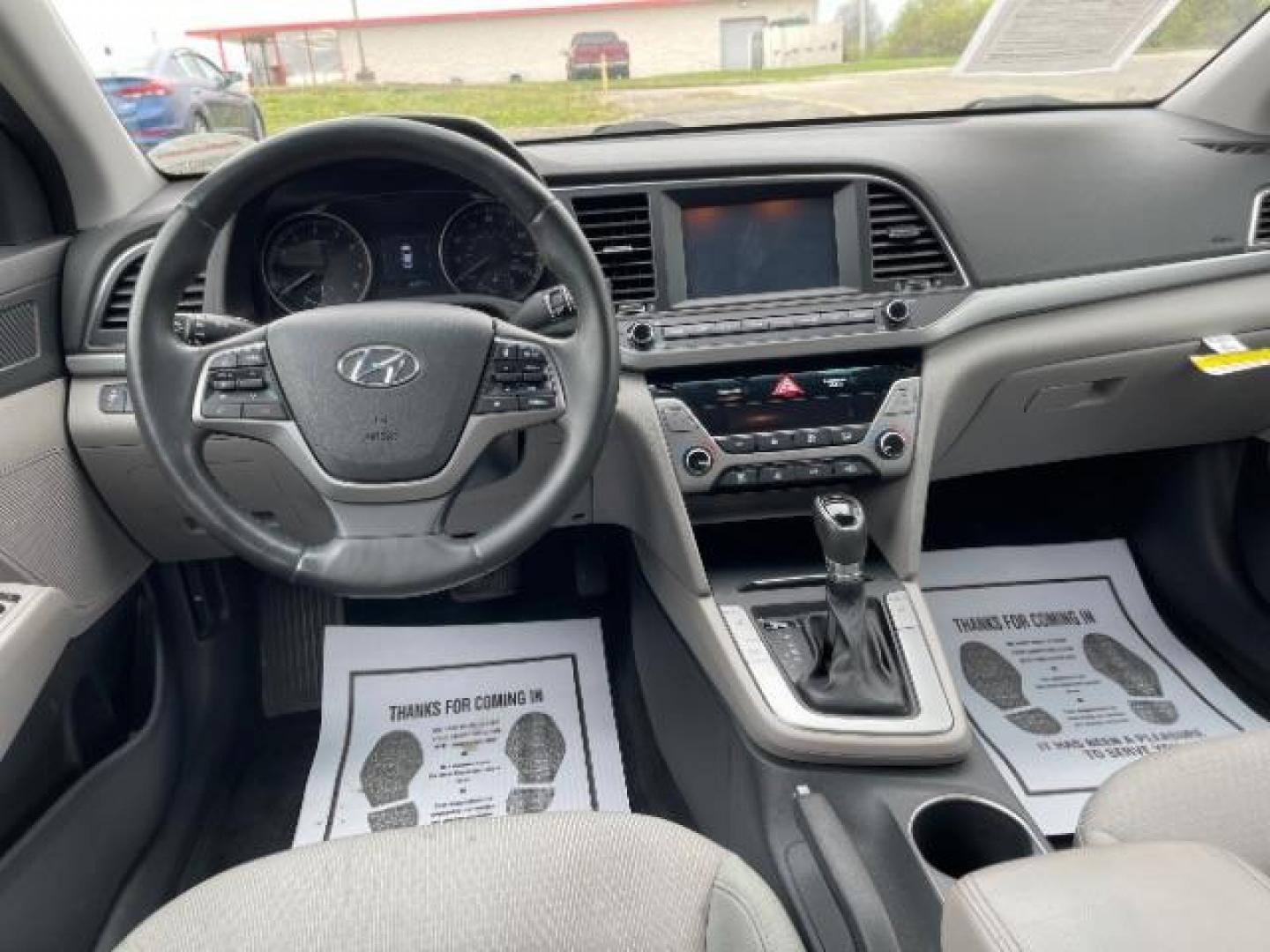 2017 Gray Hyundai Elantra SE (5NPD84LF1HH) , located at 880 E. National Road, Vandalia, OH, 45377, (937) 908-9800, 39.892189, -84.181015 - Photo#7