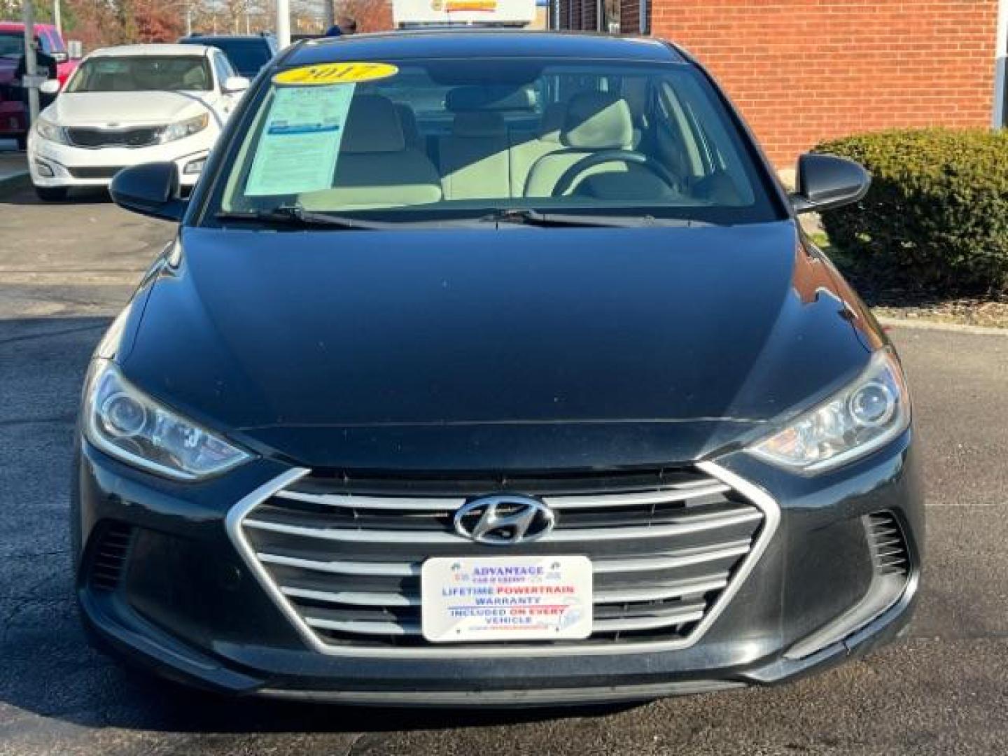 2017 Black Hyundai Elantra SE (KMHD84LF3HU) , located at 1099 N County Rd 25A, OH, 45373, (937) 908-9800, 40.057079, -84.212883 - Photo#1