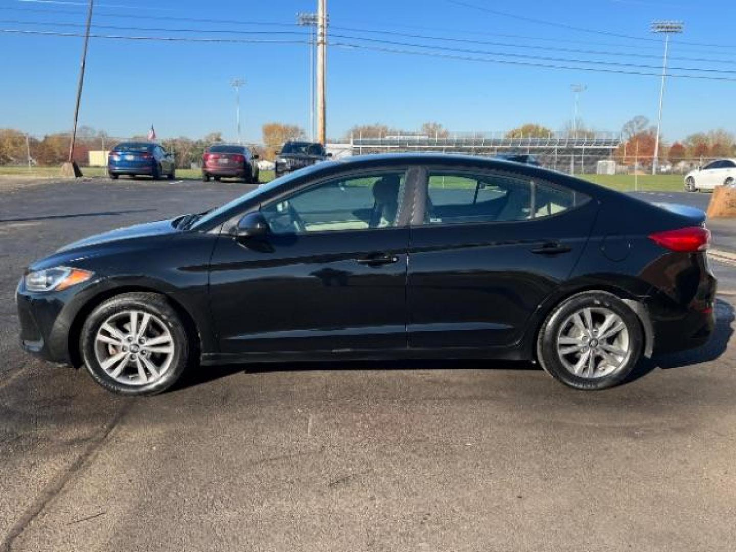 2017 Black Hyundai Elantra SE (KMHD84LF3HU) , located at 1099 N County Rd 25A, OH, 45373, (937) 908-9800, 40.057079, -84.212883 - Photo#3