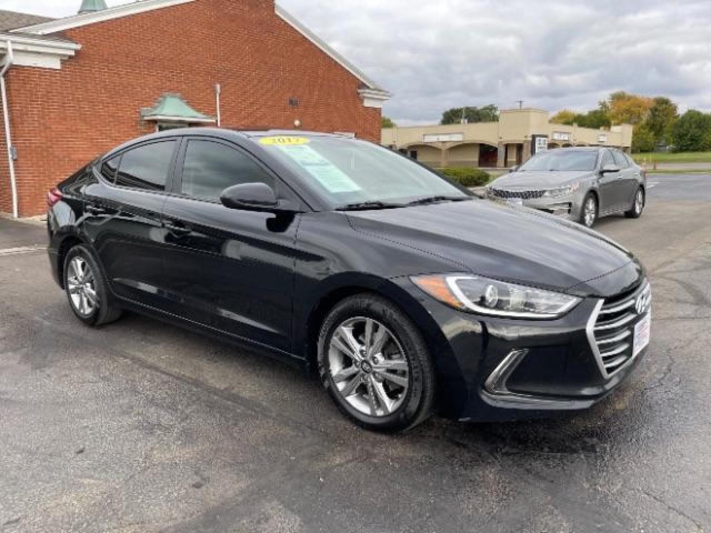 2017 Black Diamond Hyundai Elantra Value Edition 6A (KMHD84LF2HU) with an 1.8L L4 DOHC 16V engine, 6-Speed Automatic transmission, located at 1230 East Main St, Xenia, OH, 45385, (937) 908-9800, 39.687321, -83.910294 - Photo#0