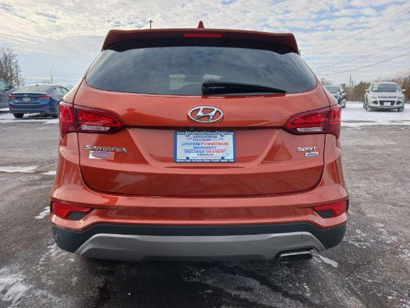 2017 Canyon Copper Hyundai Santa Fe Sport 2.4 AWD (5XYZTDLB2HG) with an 2.4L L4 DOHC 16V engine, 6-Speed Automatic transmission, located at 1951 S Dayton Lakeview Rd., New Carlisle, OH, 45344, (937) 908-9800, 39.890999, -84.050255 - Photo#5