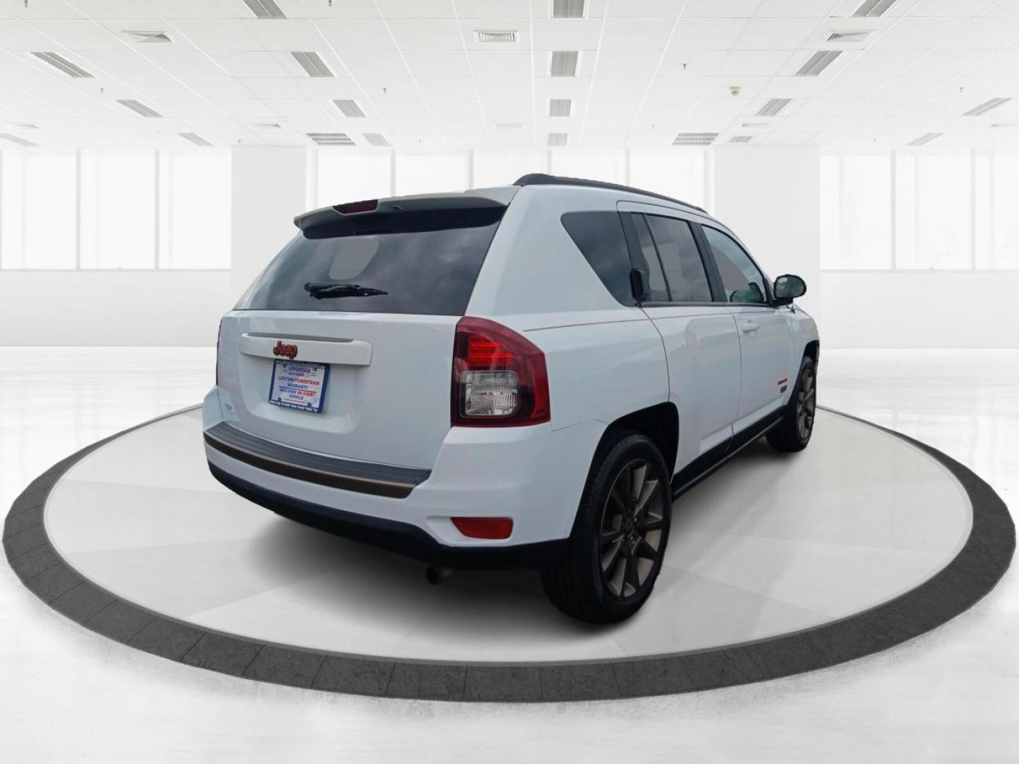 2017 White Knuckle Clear Coat Jeep Compass (1C4NJCBB4HD) with an 2.4L L4 DOHC 16V engine, located at 1951 S Dayton Lakeview Rd., New Carlisle, OH, 45344, (937) 908-9800, 39.890999, -84.050255 - Photo#2