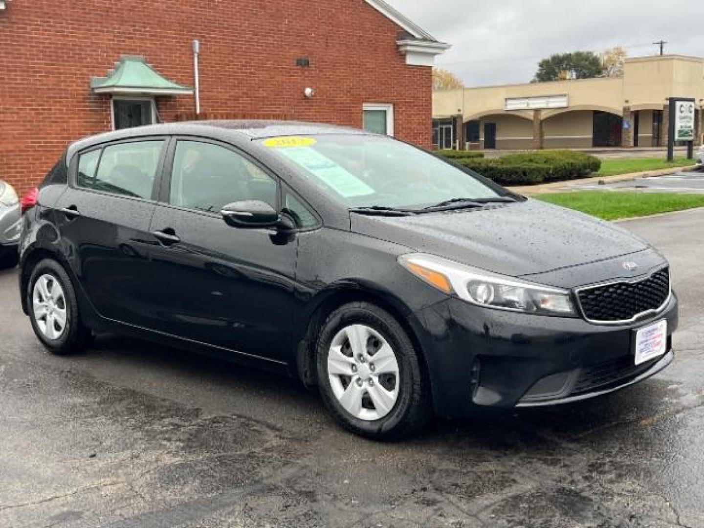 2017 Aurora Black Kia Forte 5-Door LX (KNAFK5A80H5) with an 2.0L L4 DOHC 16V engine, 6-Speed Automatic transmission, located at 880 E. National Road, Vandalia, OH, 45377, (937) 908-9800, 39.892189, -84.181015 - Photo#0