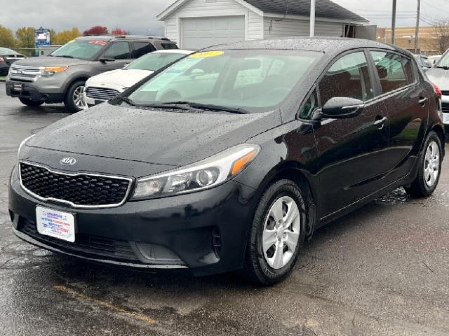 2017 Aurora Black Kia Forte 5-Door LX (KNAFK5A80H5) with an 2.0L L4 DOHC 16V engine, 6-Speed Automatic transmission, located at 880 E. National Road, Vandalia, OH, 45377, (937) 908-9800, 39.892189, -84.181015 - Photo#2