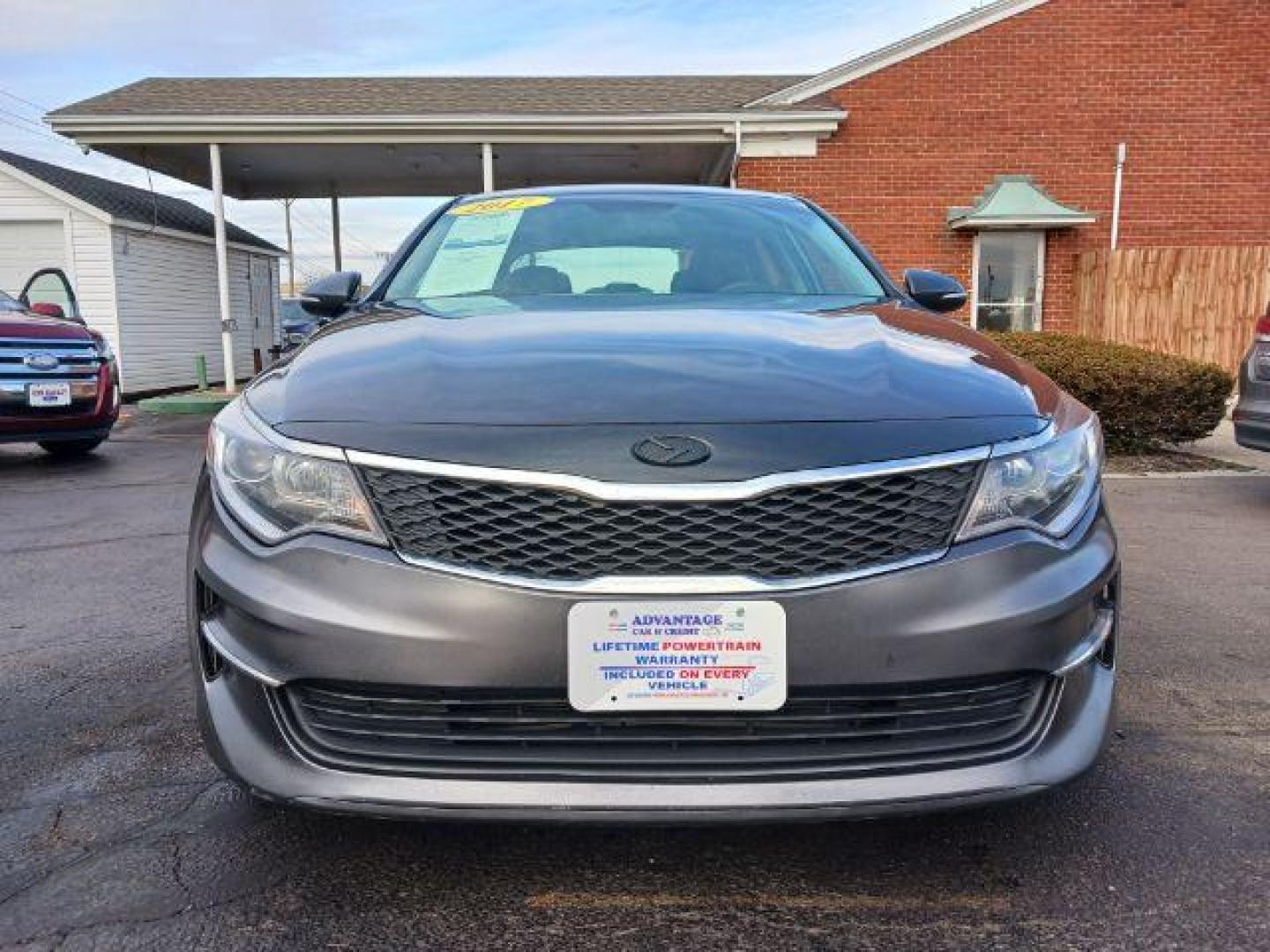 2017 Platinum Graphite Kia Optima LX (5XXGT4L31HG) with an 2.4L L4 DOHC 16V engine, 6-Speed Automatic transmission, located at 1184 Kauffman Ave, Fairborn, OH, 45324, (937) 908-9800, 39.807365, -84.029114 - Photo#1