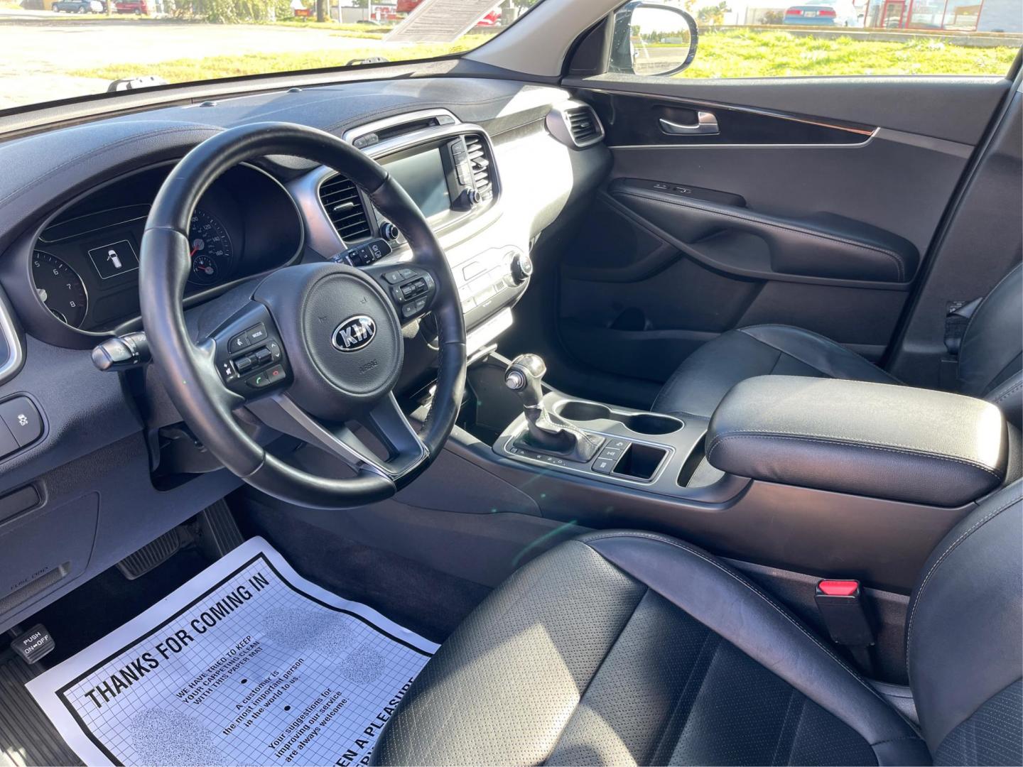 2017 Ebony Black Kia Sorento LX AWD (5XYPGDA34HG) with an 2.4L L4 DOHC 16V engine, 6A transmission, located at 1951 S Dayton Lakeview Rd., New Carlisle, OH, 45344, (937) 908-9800, 39.890999, -84.050255 - Photo#8