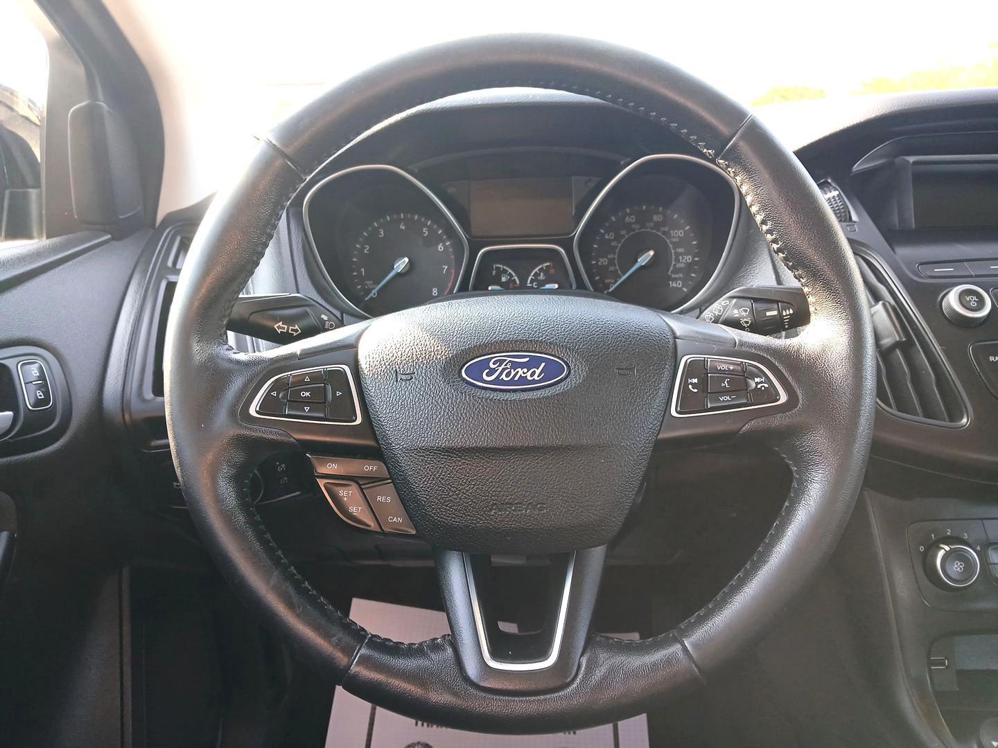 2018 Shadow Black Ford Focus SE Hatch (1FADP3K20JL) with an 2.0L L4 DOHC 16V engine, located at 1099 N County Rd 25A, OH, 45373, (937) 908-9800, 40.057079, -84.212883 - Photo#15