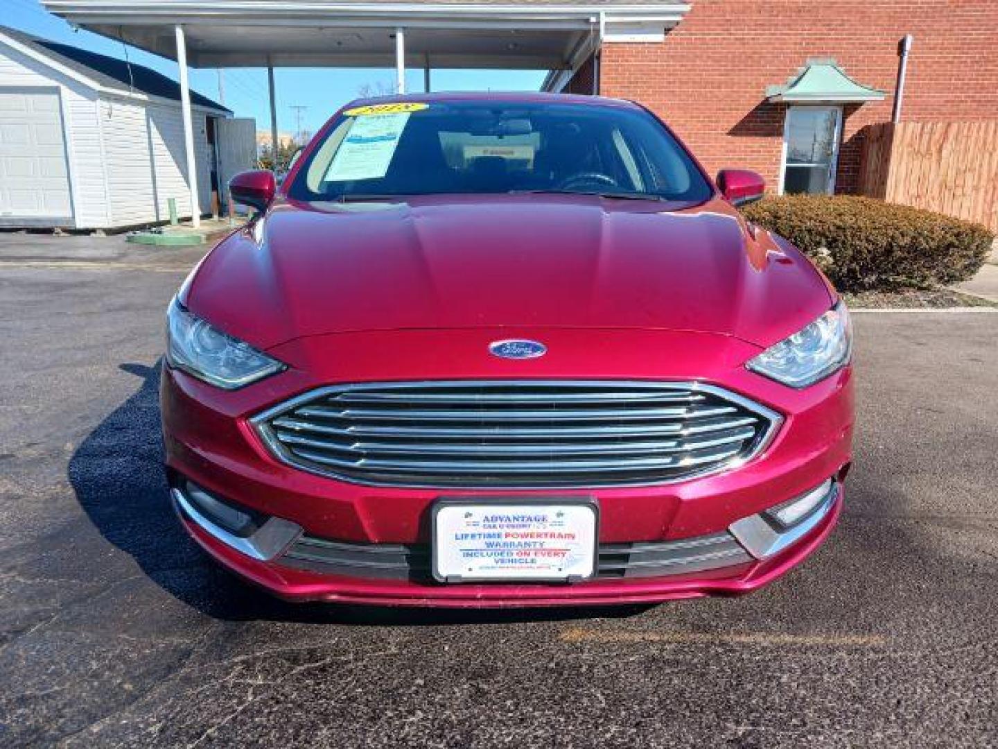 2018 Burgundy Velvet Metallic Tinted Clearcoat Ford Fusion SE (3FA6P0HDXJR) with an 1.5L L4 DOHC 16V engine, 6-Speed Automatic transmission, located at 1230 East Main St, Xenia, OH, 45385, (937) 908-9800, 39.687321, -83.910294 - Photo#1